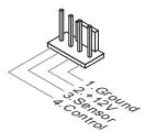 MSI H61M-P31 - Fan Power Connectors: CPUFAN1, SYSFAN1, SYSFAN2 - 1