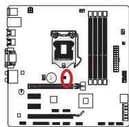MSI H77MA-G43 - JCI1:Pa3bEm daTnka OTKpbBaHnK Kopnyca - 1