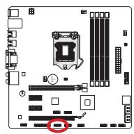 MSI H77MA-G43 - JDLED3: Voice Genie Connector (optional) - 1