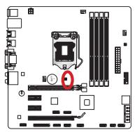 MSI H77MA-G43 - JCI1: Chassis Intrusion Connector - 1
