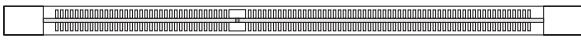 MSI H77MA-G43 - Dimm1~4 : emplacements de mémoire DDR3 - 1