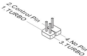 MSI H77MA-G43 - JTURBO1: connecteur de panneau multicount (en option) - 2