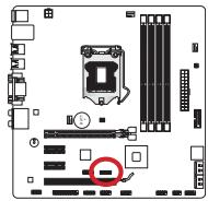 MSI H77MA-G43 - JTPM1: connecteur de module TPM - 1