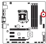 MSI H77MA-G43 - JTURBO1: MultiConnect Panel Anschluss (optional) - 1