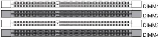MSI H77MA-G43 - Dual-Channel mode Population Rule - 1