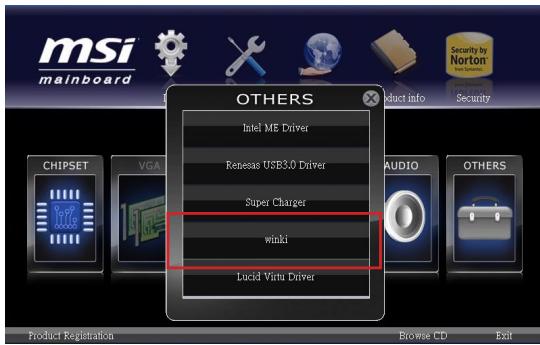 MSI H77MA-G43 - Installation von MSI Winki - 1