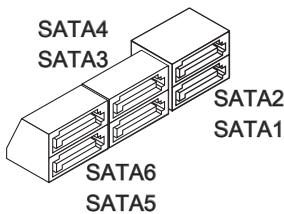 MSI H77MA-G43 - SATA1~6: SATA Connector - 2