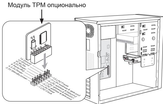 MSI H77MA-G43 - JTPM1:Pa3bEmMoDyJIa TPM - 2