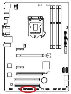 MSI H87-G43, H87-G43, H87M-E33, H87M-G43 - JLPT1: Разъемы параллельного порта - 1