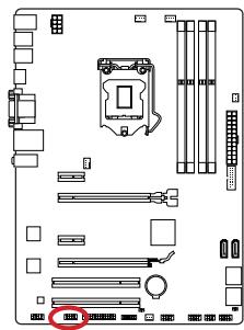 MSI H87M-E33 - JCOM1:Pa3bem nocJeObaTeIbHOro npTa - 1