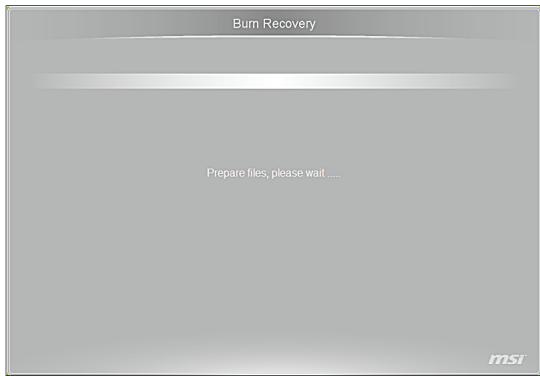 MSI WIND TOP AE2051-023 NOIR - Creation du disque de récapération du système - 1