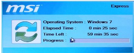MSI WIND TOP AE2410-091FR, WIND TOP AE2410-201FR - Récupérer le système avec le disque de récupération - 7