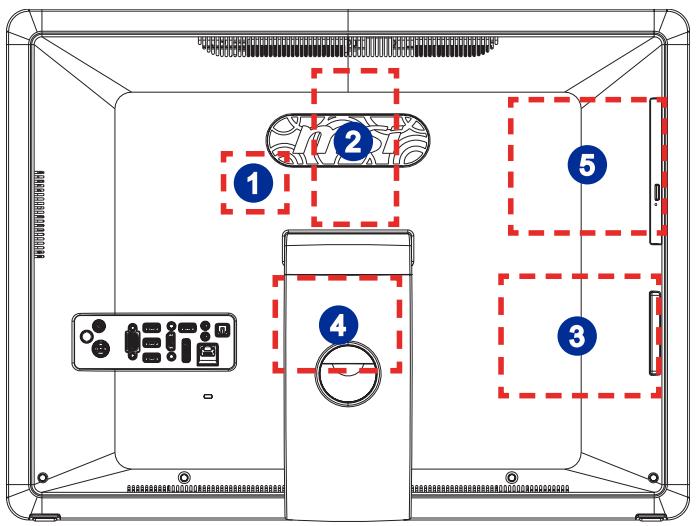 MSI WIND TOP AE2410-201FR - Reemplacement des composants et MISES à niveau - 1