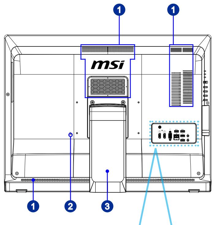 MSI WIND TOP AE2712G-004EU - Haut-parleur stéreo - 1