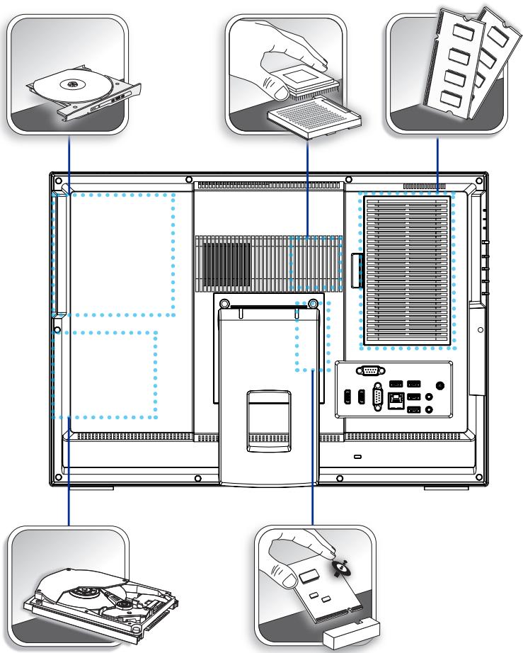 MSI WIND TOP AP2021-013XEU - Remplacement des composants et mises à niveau - 1