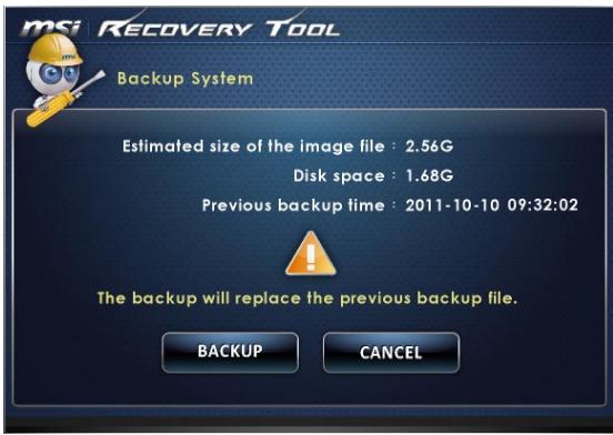 MSI WIND TOP AP2021-013XEU - Sauvegarde subséquente - 1