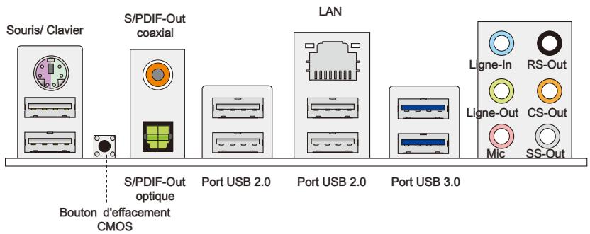 MSI X79MA-GD45 - Guide rapide des connecteurs - 2