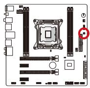 MSI X79MA-GD45 - MultiConnect Panel Connector:JTURBO1 (optional) - 1
