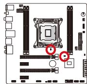 MSI X79MA-GD45 - Low Temperature Booting Jumper: JCOLD1, JCOLD2 - 1