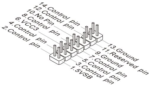 MSI X79MA-GD45 - Voice Genie Connector: JDLED3 (optional) - 2