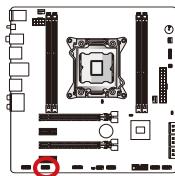 MSI X79MA-GD45 - Serial Port Connector: JCOM1 - 1