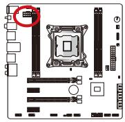 MSI X79MA-GD45 - ATX 8-poliger Stromanschluss: JPWR2 - 1