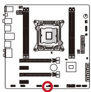 MSI X79MA-GD45 - Перемычka оочткданьх CMOS: JBAT1 - 1