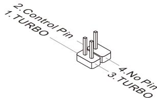 MSI X79MA-GD45 - Connecteur de panneau multiclient : JTURBO1 (en option) - 2