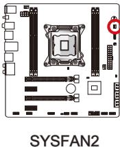 MSI X79MA-GD45 - Stromanschlüsse für Lüfter: CPUFAN1, SYSFAN1~2 - 3