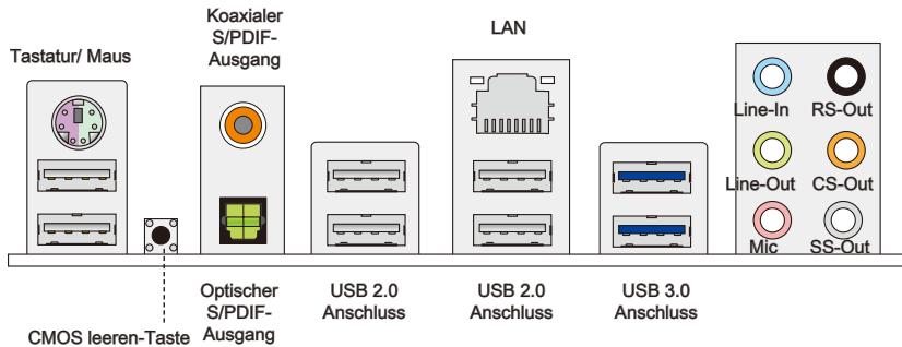 MSI X79MA-GD45 - Rücktafel-Übersicht - 1