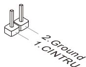 MSI X79MA-GD45 - Gehäusekontaktanschluss: JCI1 - 2