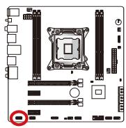 MSI X79MA-GD45 - Connecteur audio panneau avant : JAUD1 - 1