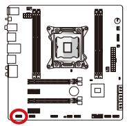 MSI X79MA-GD45 - Audioanschluss des Frontpanels: JAUD1 - 1