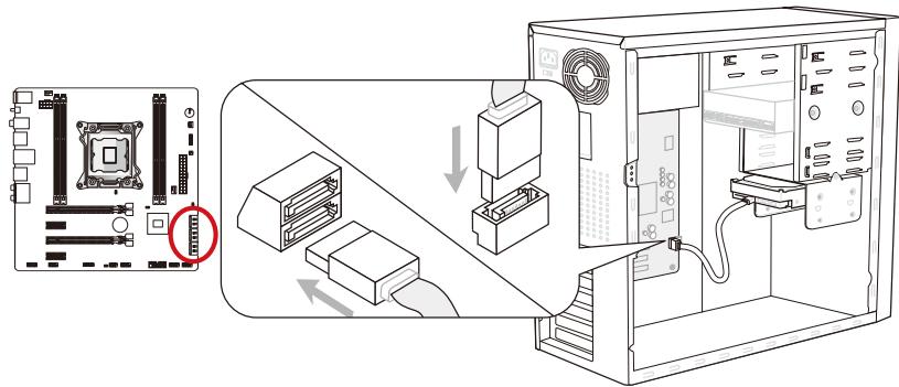 MSI X79MA-GD45 - SATA Connector: SATA1~6 - 1