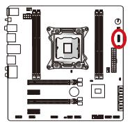 MSI X79MA-GD45 - Voice Genie Anschluss: JDLED3 (optional) - 1