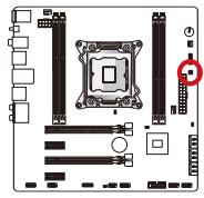 MSI X79MA-GD45 - MultiConnect Front-Panel Anschluss:JTURBO1 (optional) - 1