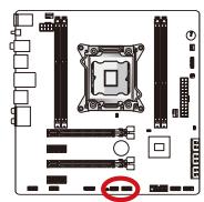 MSI X79MA-GD45 - Connecteur panneau avant : JFP1, JFP2 - 1