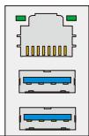 MSI Z68A-GD55 (G3) - Back Panel - 4