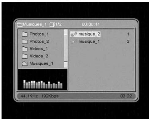 METRONIC CADRE PHOTO NUMERIQUE + TNT - B - Musique - 1