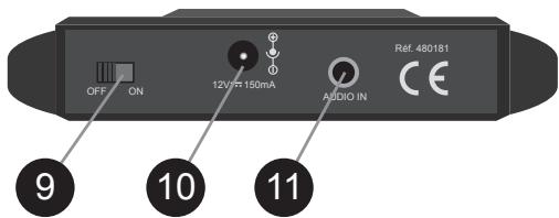 METRONIC CASQUE SANS FIL INFRAROUGE - Émetteur : - 2