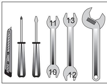 METRONIC DEMODULATEUR ANALOGIQUE ORIGINAL BOX 1.2 - B - Éléments et outils nécessaires - 1