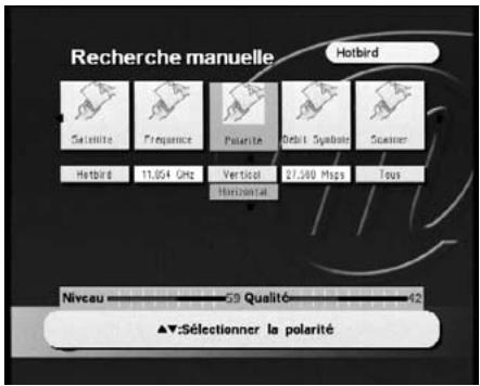 METRONIC TERMINAL NUMERIQUE ZAPBOX TWIN 3 - Ricerca Manuale: ricerca di un canale in particolare. - 1