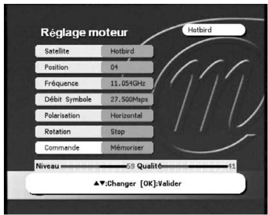 METRONIC TERMINAL NUMERIQUE ZAPBOX TWIN 3 - B - Branchement sur un ensemble motorisé DiSEqC 1.2 déjà calé - 2