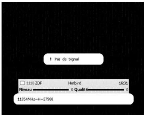 METRONIC TERMINAL NUMERIQUE ZAPBOX TWIN 3 - A - Calage / orientation de la parabole - 1