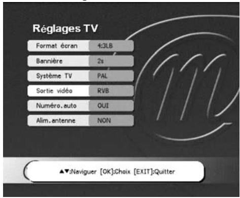 METRONIC TERMINAL NUMERIQUE ZAPBOX TWIN 3 - B - Réglage de l'écran - 1