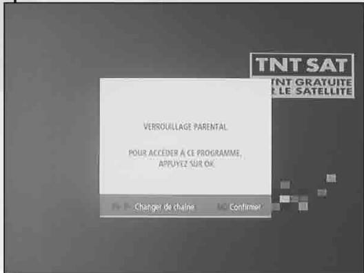 METRONIC TERMINAL POUR LOFFRE DE SERVICE TNTSAT - Code verrouillage parental - 1