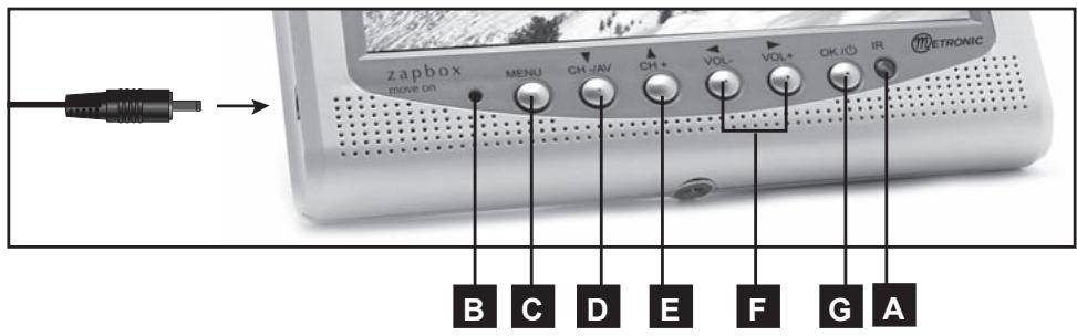 METRONIC ZAPBOX MOVE ON - - Description de l'adaptateur - 1
