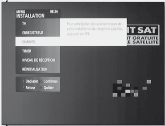 METRONIC TERMINAL DEDIE A LOFFRE DE SERVICE TNTSAT 441630 - Installation des chaînes TNT - 1