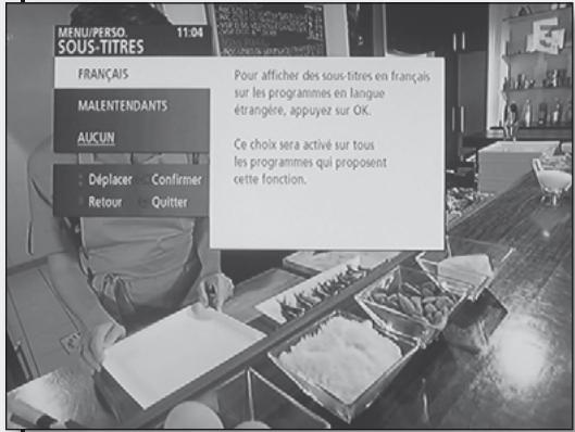 METRONIC TERMINAL DEDIE A LOFFRE DE SERVICE TNTSAT 441630 - Sous-titres - 1