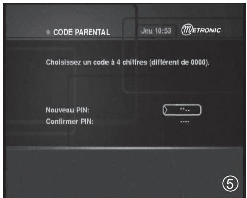 METRONIC TERMINAL DEDIE A LOFFRE DE SERVICE TNTSAT 441631 - - Guide de démarrage rapide - 6